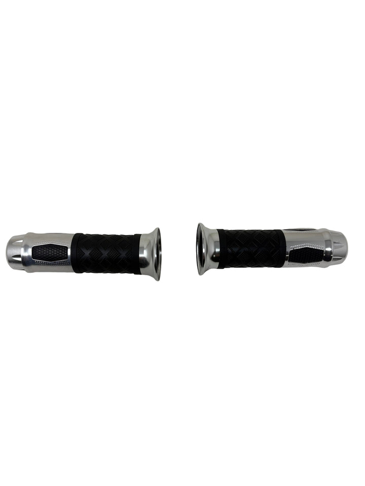 1500w E-Grizzly 48V ATV | Hand Grips (Silver) (SET) (EA07-140202B)