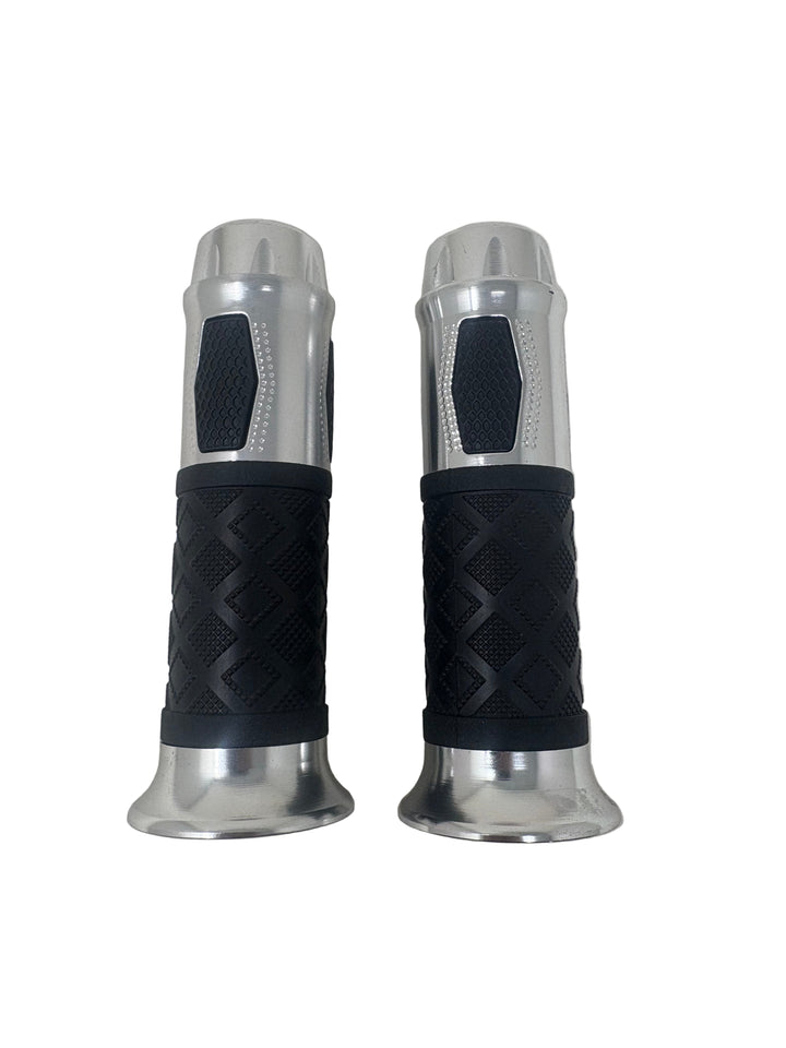 1500w E-Grizzly 48V ATV | Hand Grips (Silver) (SET) (EA07-140202B)
