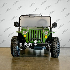 Venom 125cc Mini Jeep | Willys Edition | 3-Speed | Off Road