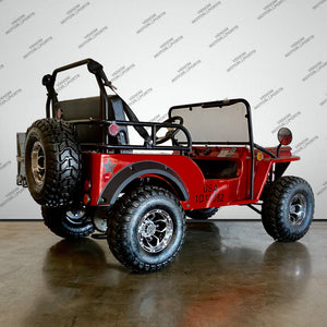 Venom 125cc Mini Jeep | Willys Edition | 3-Speed | Off Road
