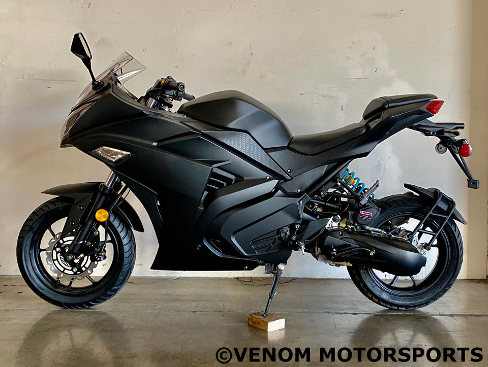 Cheap automatic motorcycle. Venom X19 20cc California apprvoed