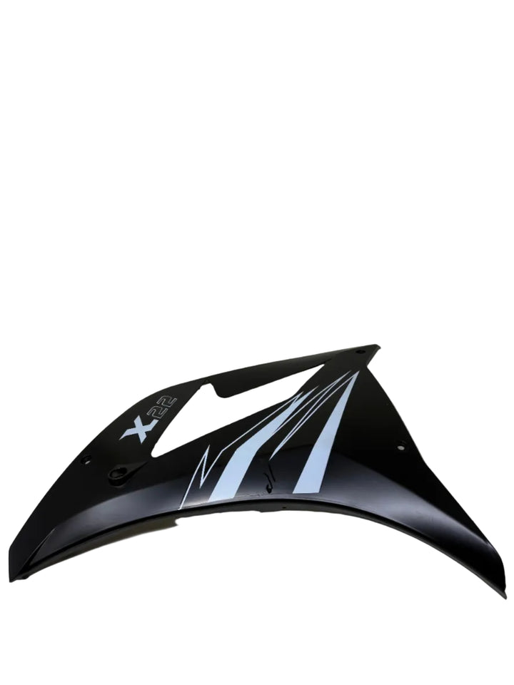 Venom X22 125cc Motorcycle | Left Side Fairing (Black w/ white font) (125001004)
