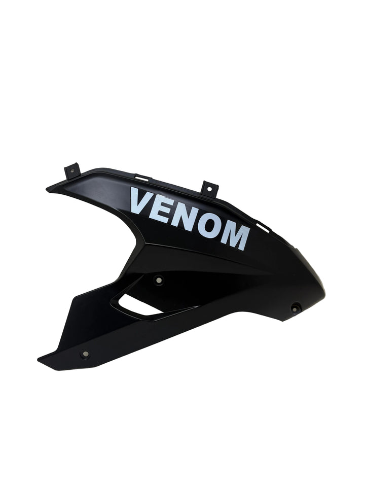 Venom X22 125cc Motorcycle | Front Right Side Lower Panel (BLACK) (125001006)