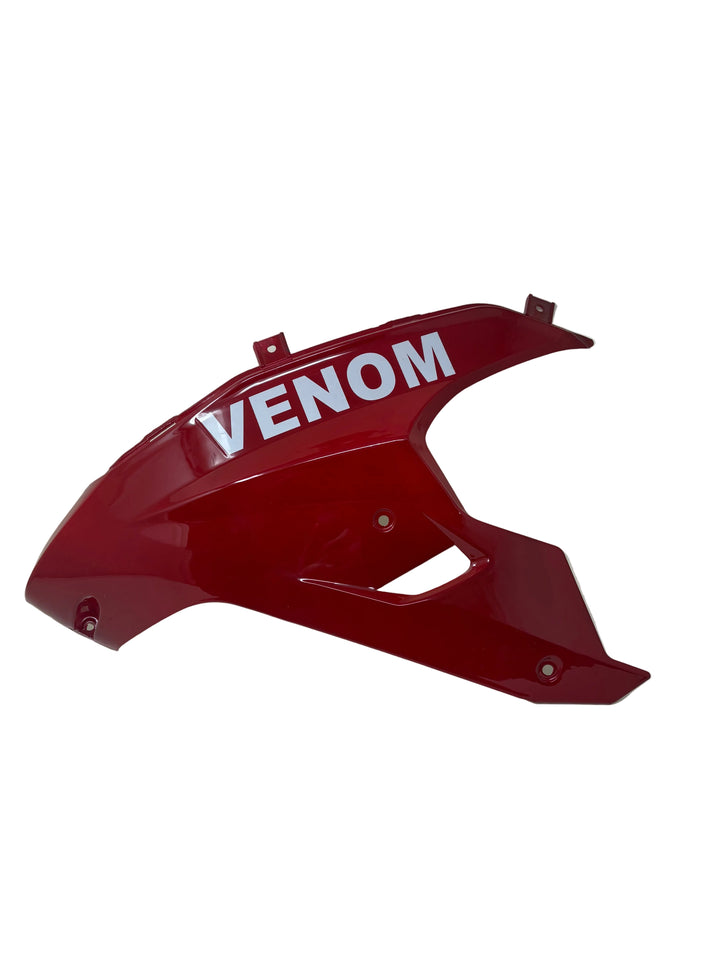 Venom X22 125cc Motorcycle | Front Left Side Lower Panel (RED) (125001006)