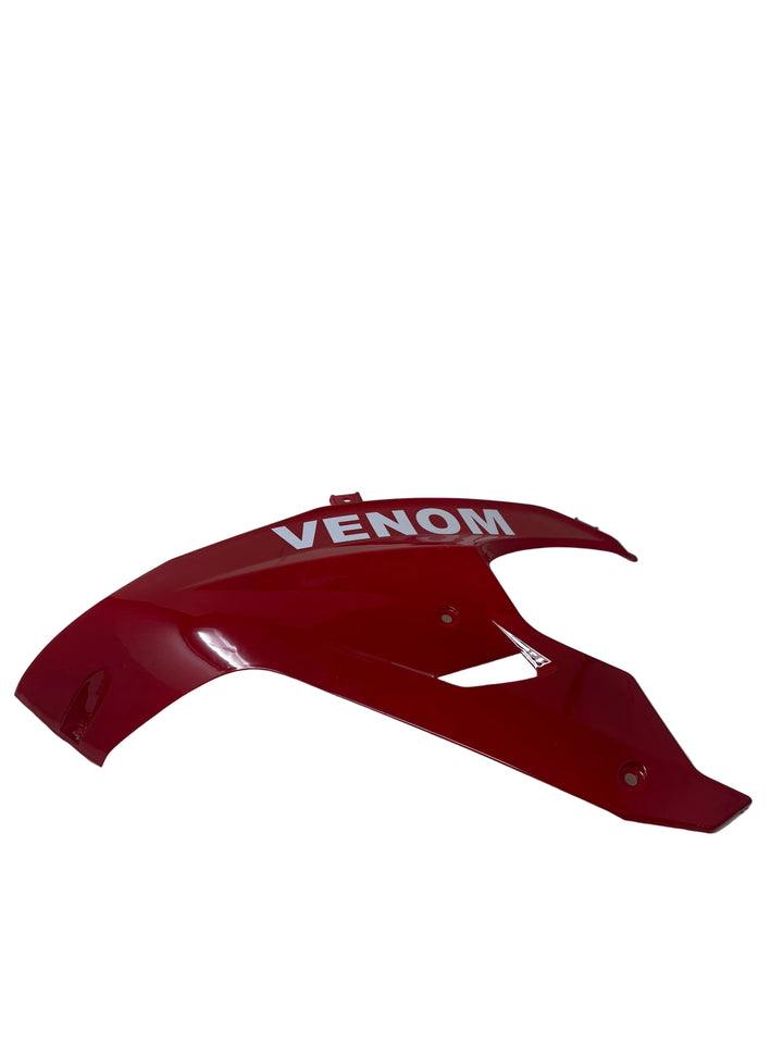 Venom X22 125cc Motorcycle | Front Left Side Lower Panel (RED) (125001006)