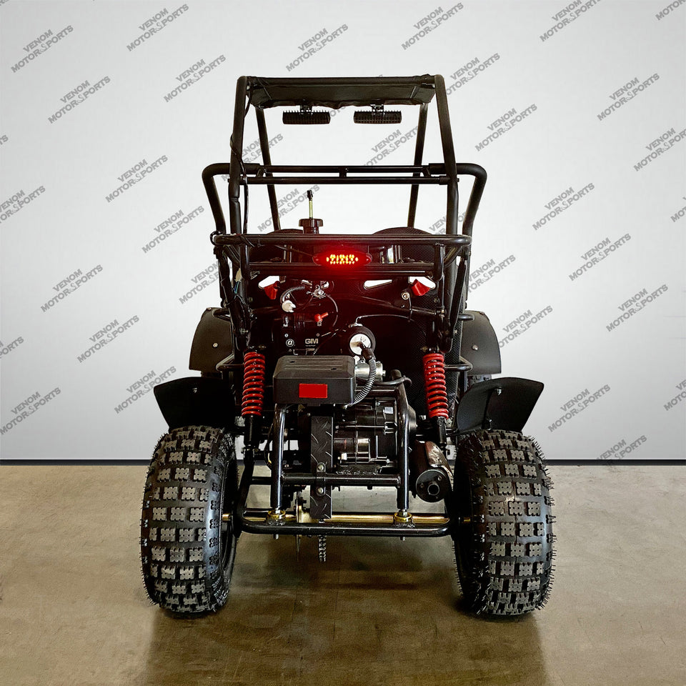 Venom Ultimate Go Kart | 2-Seater | 125cc | Automatic + Reverse