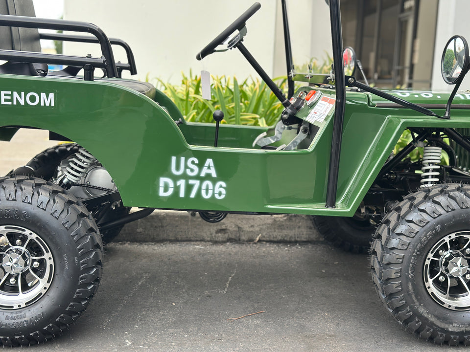 Venom 125cc Mini Jeep | Willys Edition | 3-Speed | Off Road