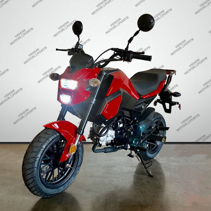 Venom Vader | Generation 2 | 125cc Motorcycle | 4-Speed RED