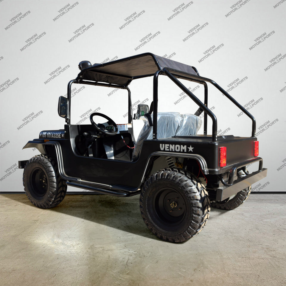 Venom Electric Mini Jeep | 3000W 60V | Full-Size | Safari Edition