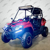 Venom Armored UTV | 2-Seater | 200cc | Automatic + Reverse Red