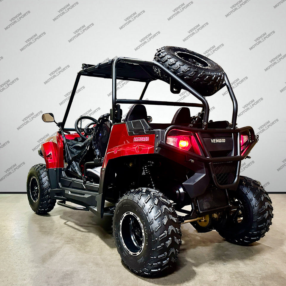 Venom Armored UTV | 2-Seater | 200cc | Automatic + Reverse