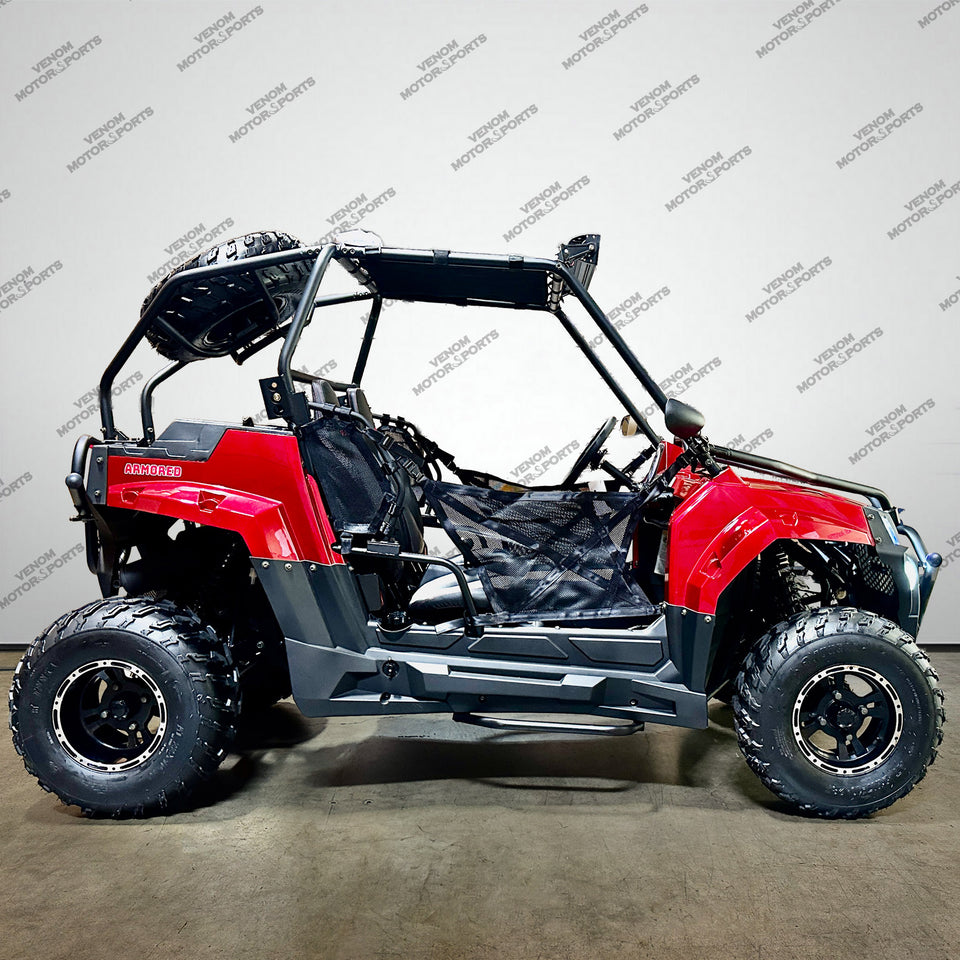 Venom Armored UTV | 2-Seater | 200cc | Automatic + Reverse