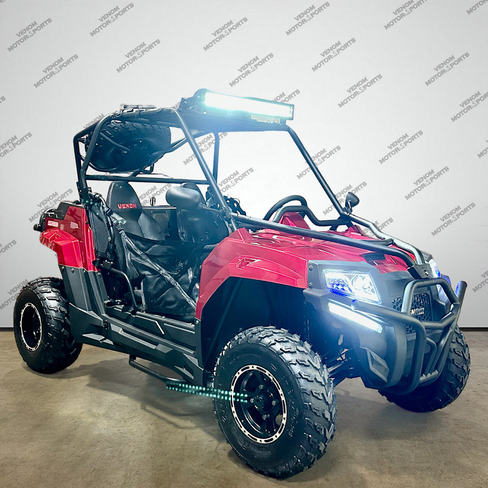 Venom Armored UTV | 2-Seater | 200cc | Automatic + Reverse