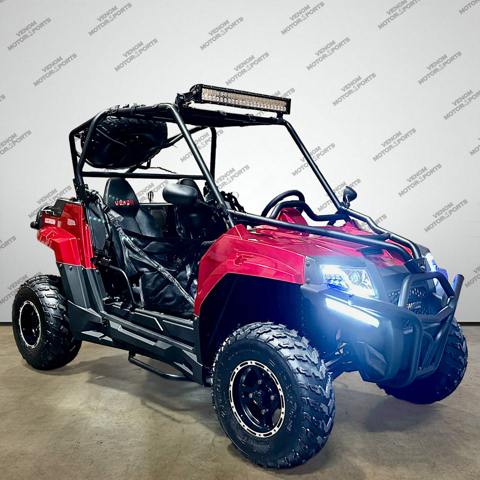 Venom Armored UTV | 2-Seater | 200cc | Automatic + Reverse