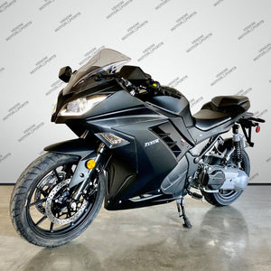 Venom x22GT | 250cc Motorcycle | Automatic Transmission MIDNIGHT BLACK