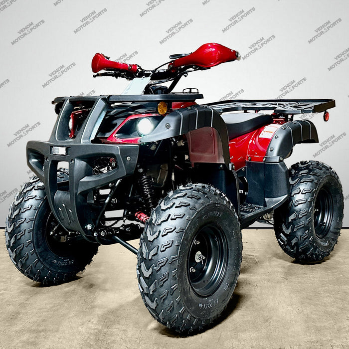 Venom Kodiak | 200cc ATV | Full-Size | Fully Automatic + Reverse Red
