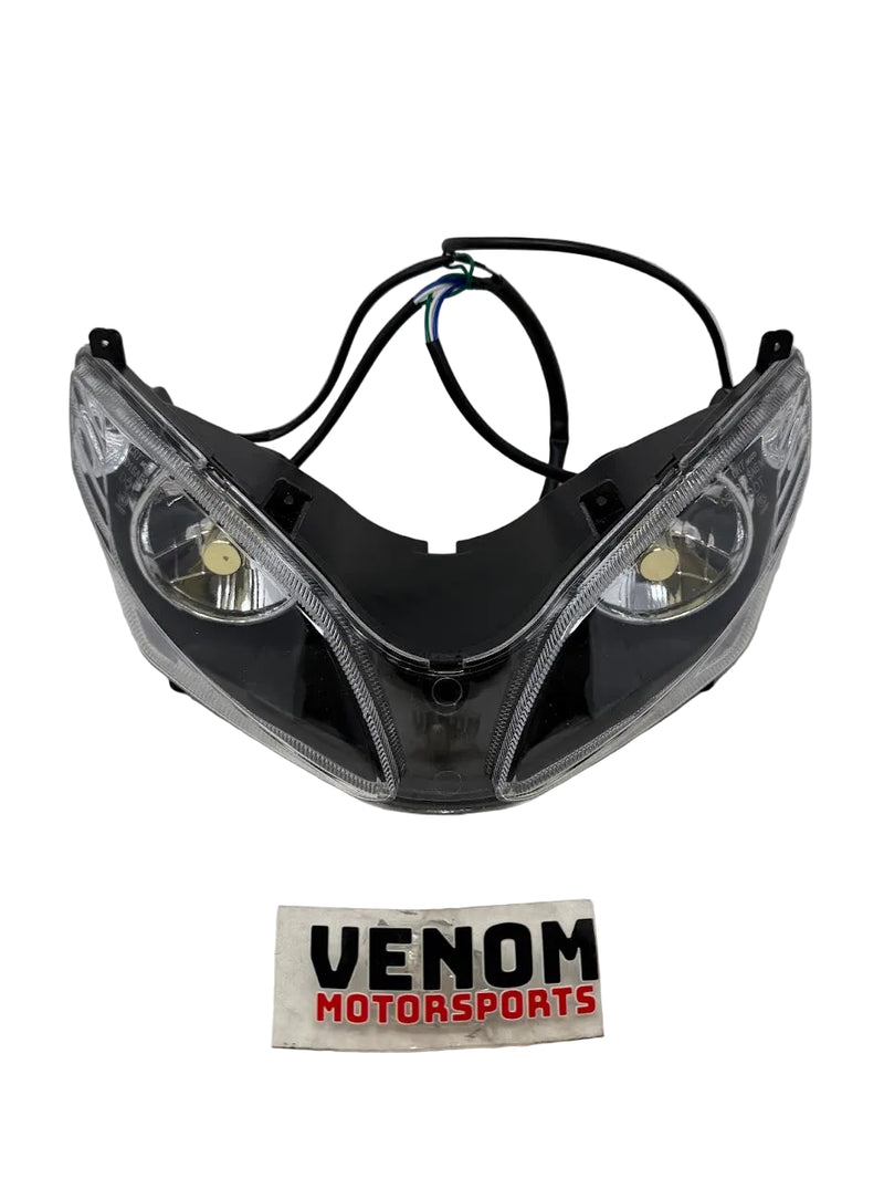 Venom X22 125cc Motorcycle | Headlight Assembly (125001046)