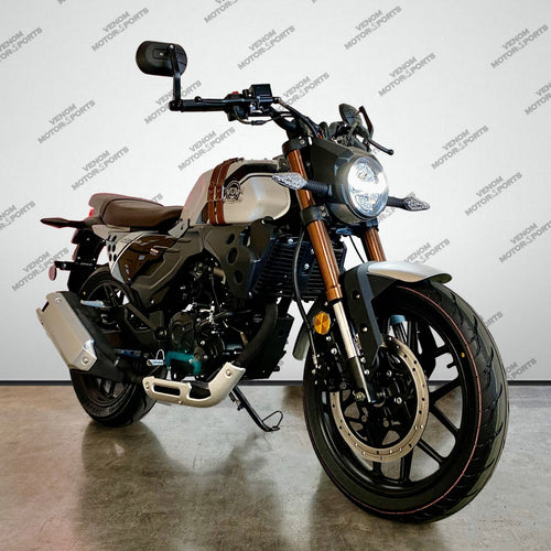 Lifan KPM | 200cc Motorcycle | Fuel Injected | 6-Speed White