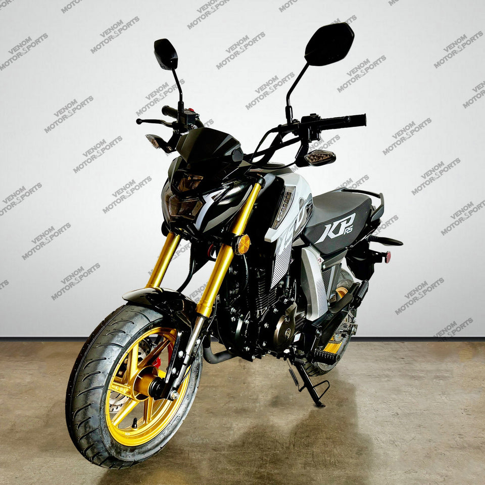 Lifan KP-Mini RS | 150cc EFI Motorcycle | SS3 Fuel Injected | LF150-5U White