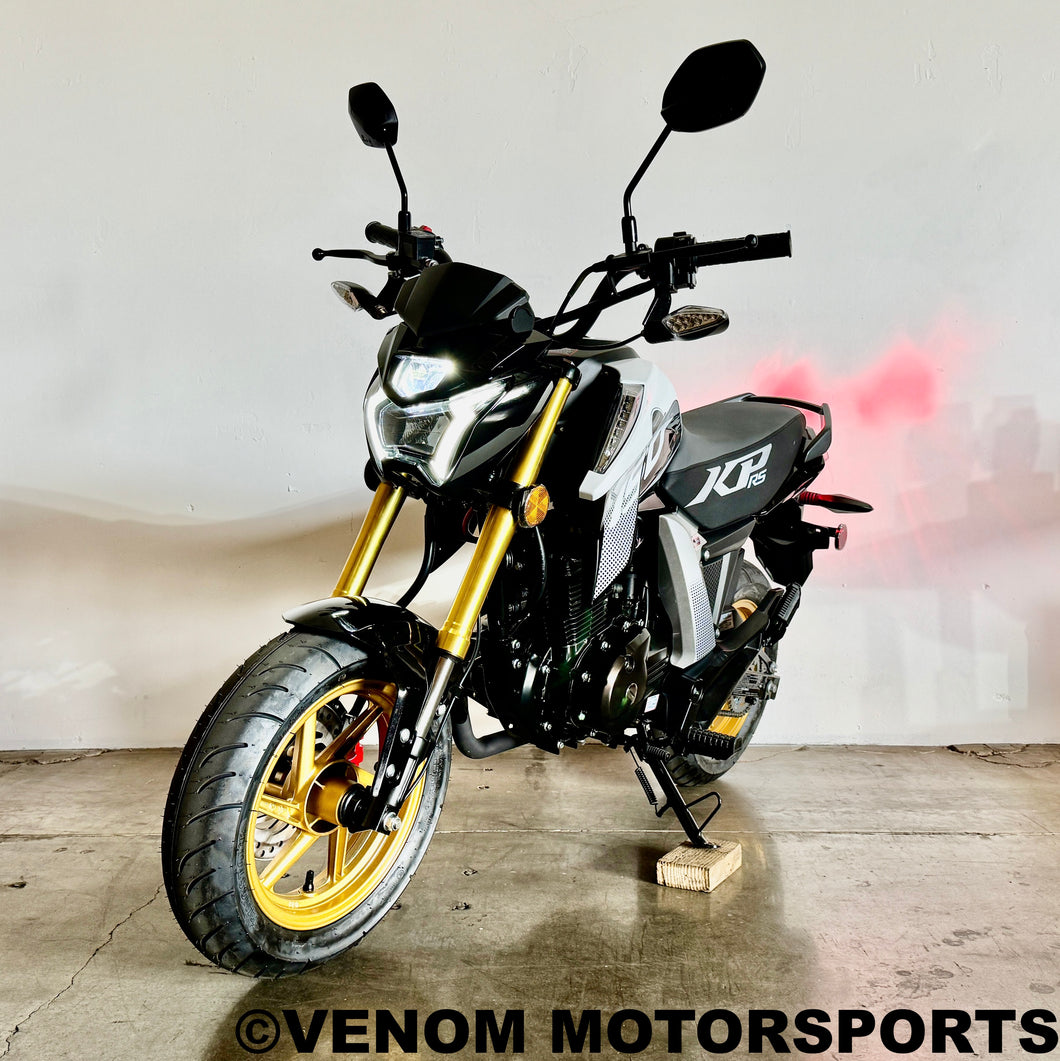Lifan KP-Mini RS | 150cc EFI Motorcycle | SS3 Fuel Injected | LF150-5U White