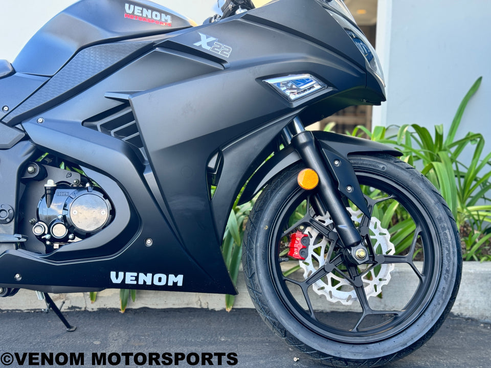 Venom x22 | 125cc Motorcycle | Ninja | 4 Speed
