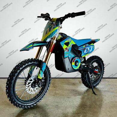 Venom Pro | 1600w Electric Dirt Bike | 48V | Lithium Blue