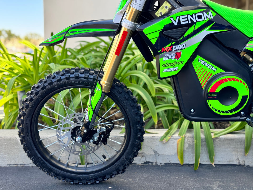 Mototec 48v pro electric dirt bike 1500w lithium green hotsell