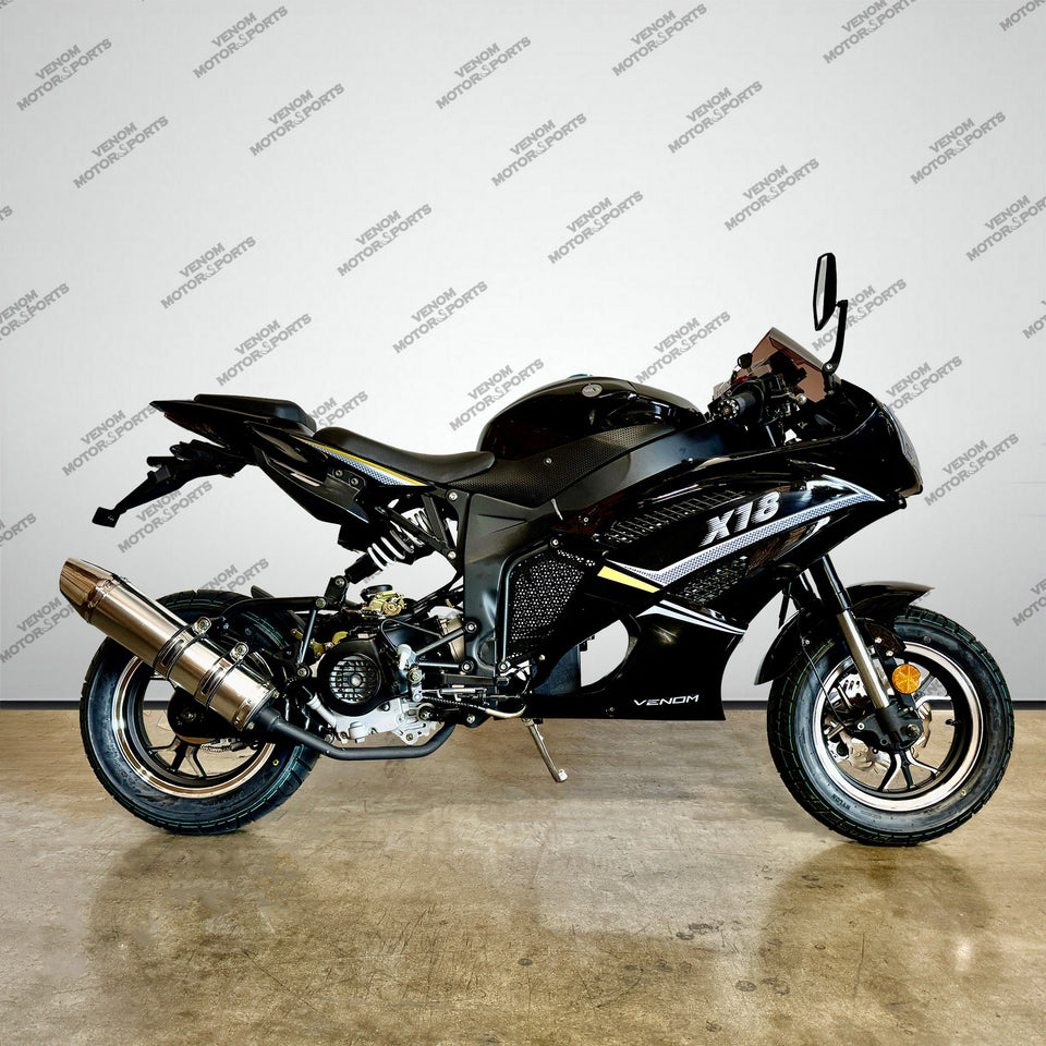 Venom x18 | 50cc Motorcycle | Automatic Transmission