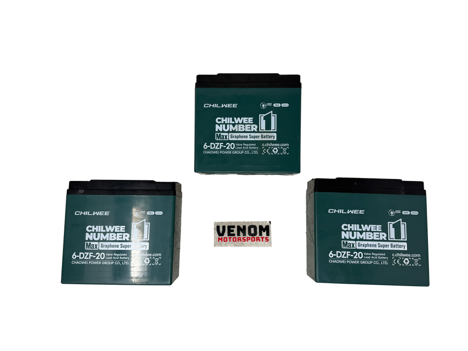 Venom E-Vader 2000w Electric Motorcycle | Battery Cell(s) [200000805]