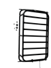 200cc/3000W Venom Mini Jeep | Rear Carrying Rack Assembly