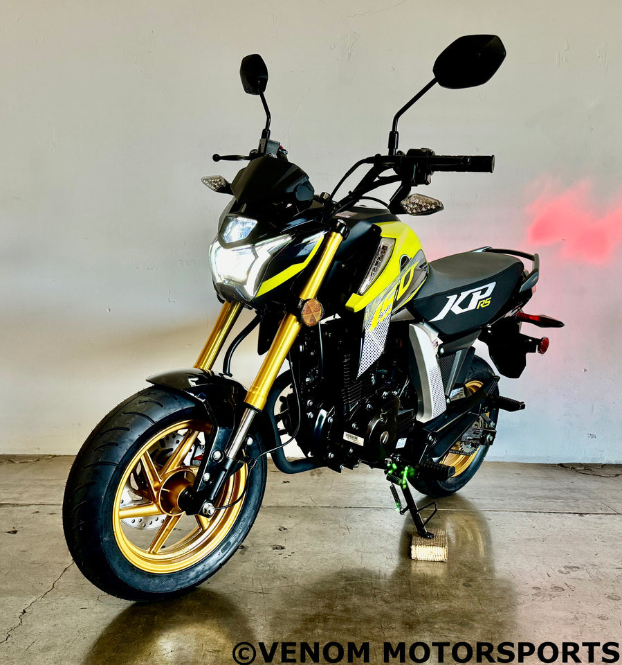 Lifan KP-Mini RS | 150cc EFI Motorcycle | SS3 Fuel Injected | LF150-5U Yellow