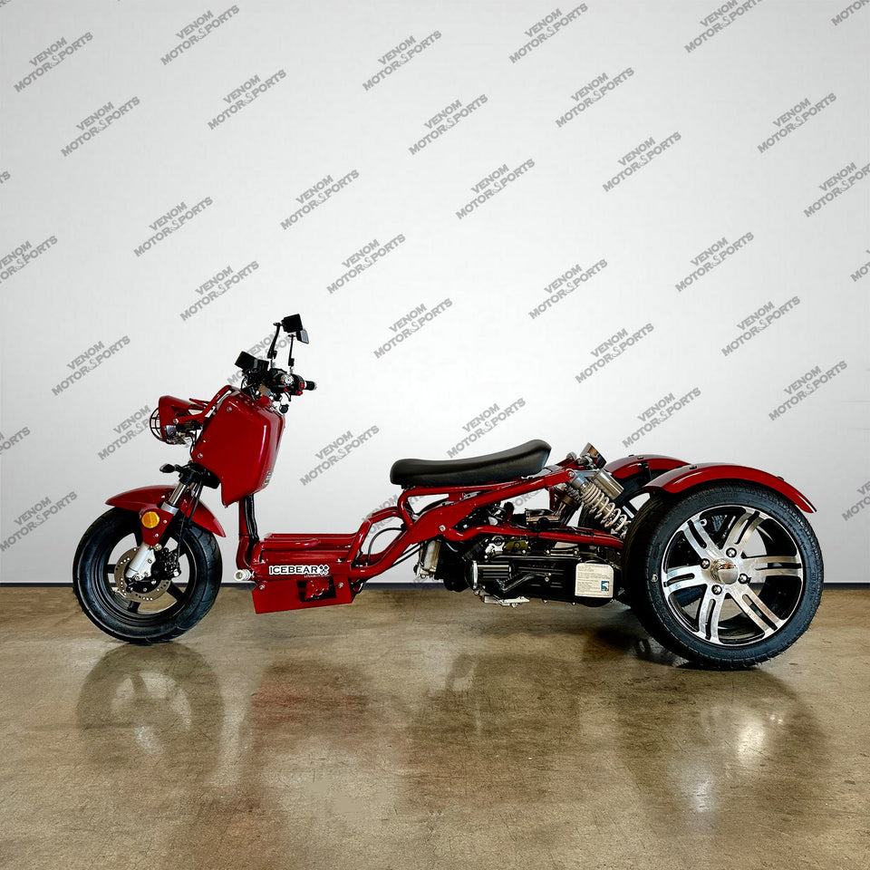 150cc Maddog Trike | 3 Wheeler | Automatic Transmission