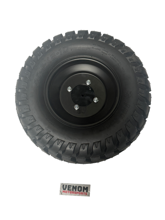 200cc/3000W Venom Mini Jeep | Spare Tire Mount + Tire ON RIM
