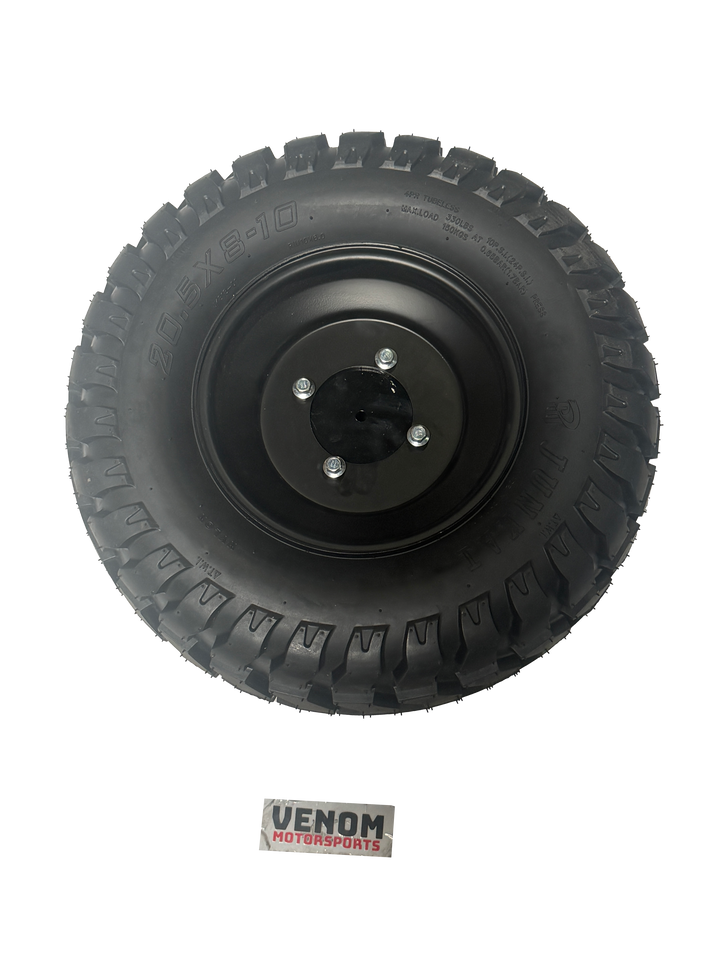 200cc/3000W Venom Mini Jeep | Spare Tire Mount + Tire ON RIM