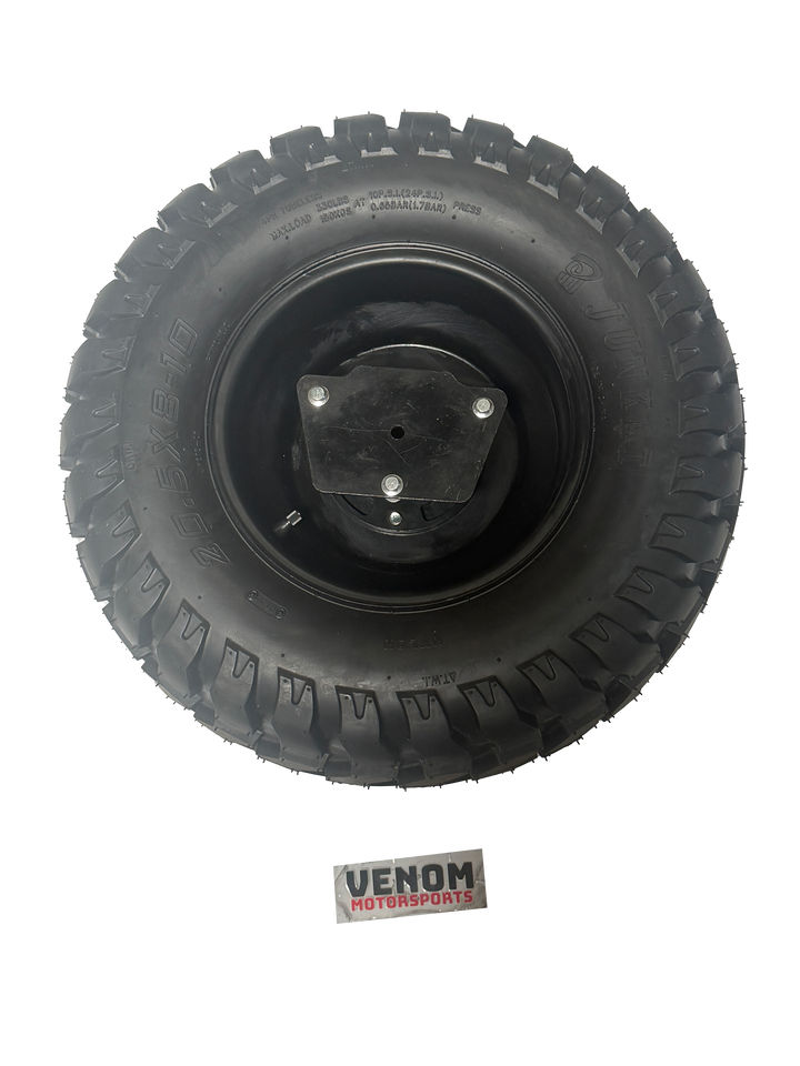 200cc/3000W Venom Mini Jeep | Spare Tire Mount + Tire ON RIM