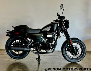 Venom Ghost | 250cc Chopper | 5 Speed | Matte Black