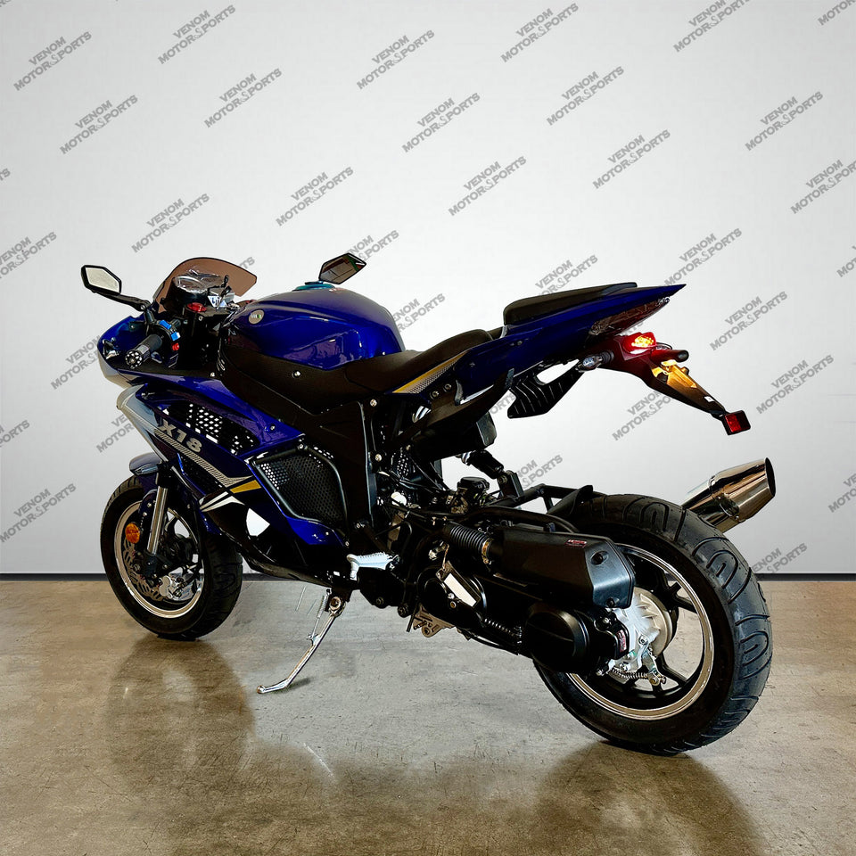 Venom x18 | 50cc Motorcycle | Automatic Transmission