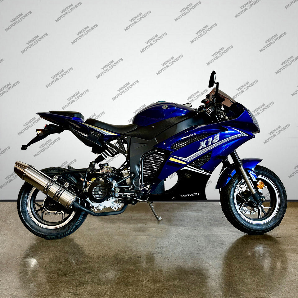 Venom x18 | 50cc Motorcycle | Automatic Transmission