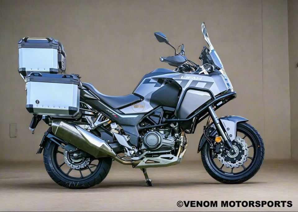 Lifan KPT 400 | 400cc ADV | Fuel-Injected | 6-Speed Silver