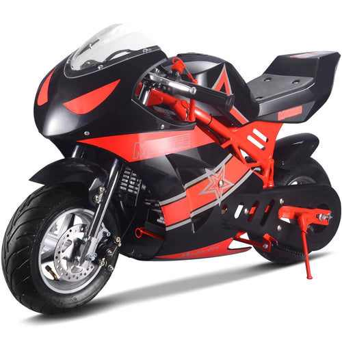 49cc 2-Stroke Premium Pocket Bike - M1 Red