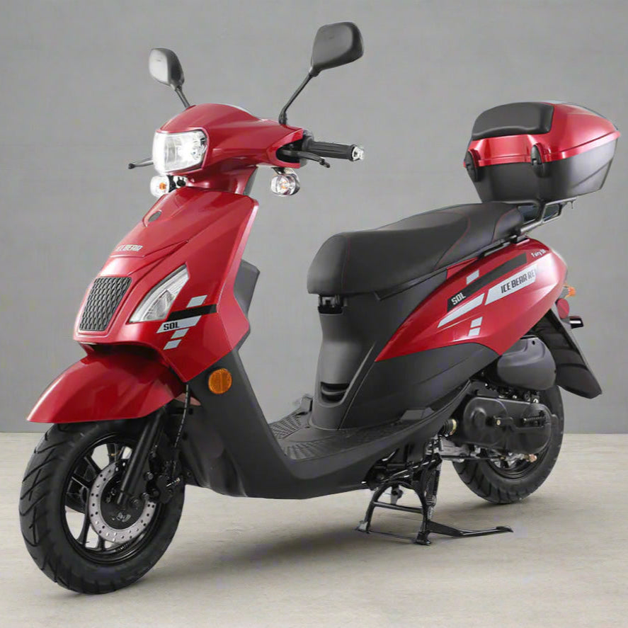 50cc pedal moped Venom 50cc Cali Moped Scooter PMZ50-2