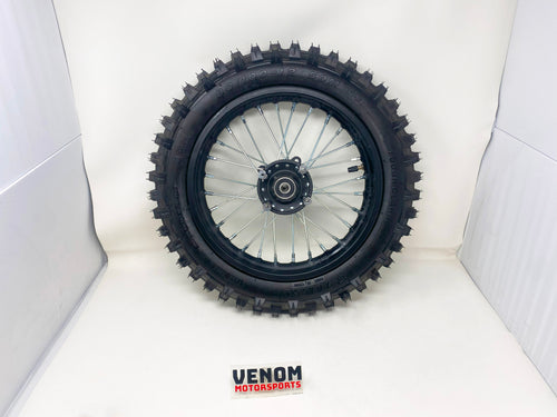 1600w Pro Electric Dirt Bike 48v | Rear Tire On Rim (80/100-12)