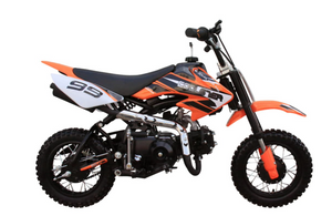 Venom mamba QG-213A 110cc dirt bike side view