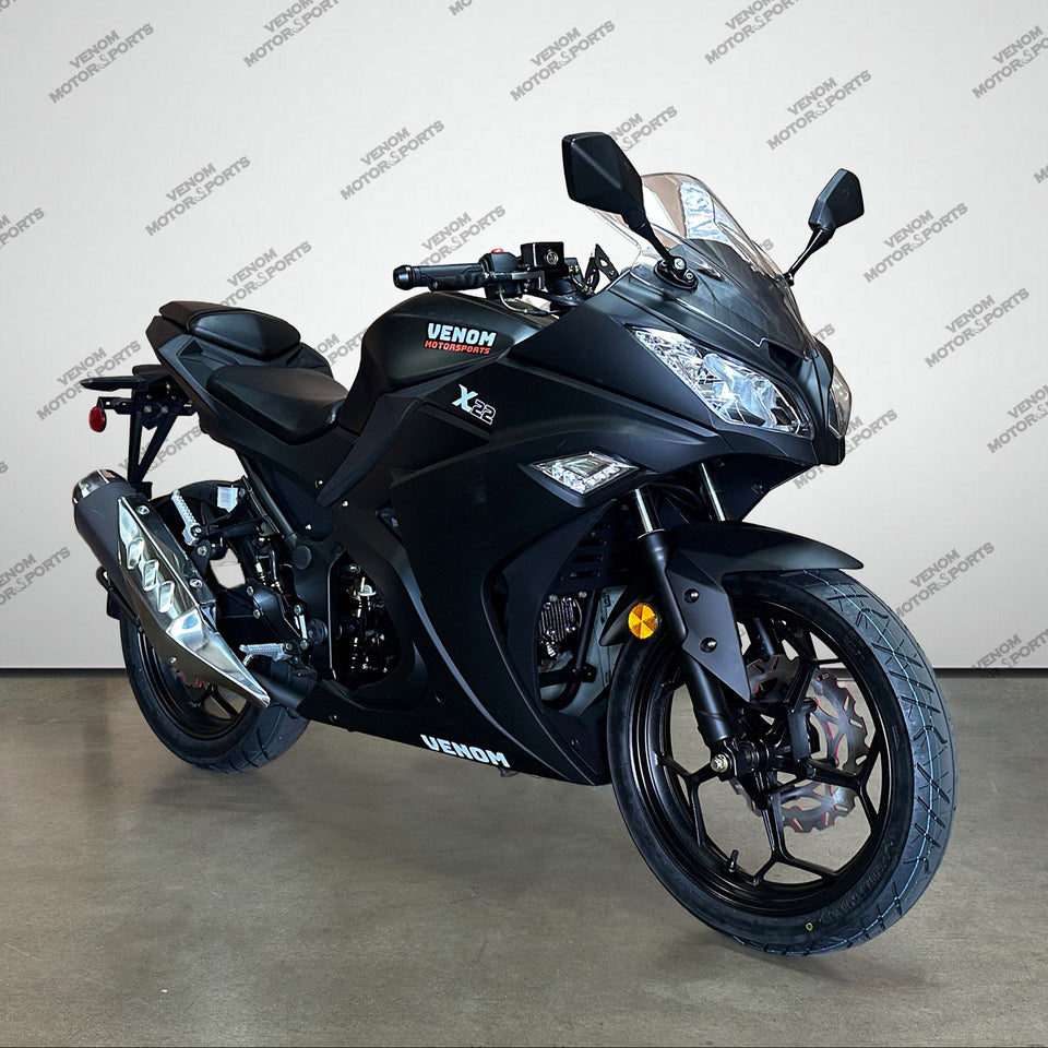 Venom x22 | 125cc Motorcycle | Ninja | 4 Speed