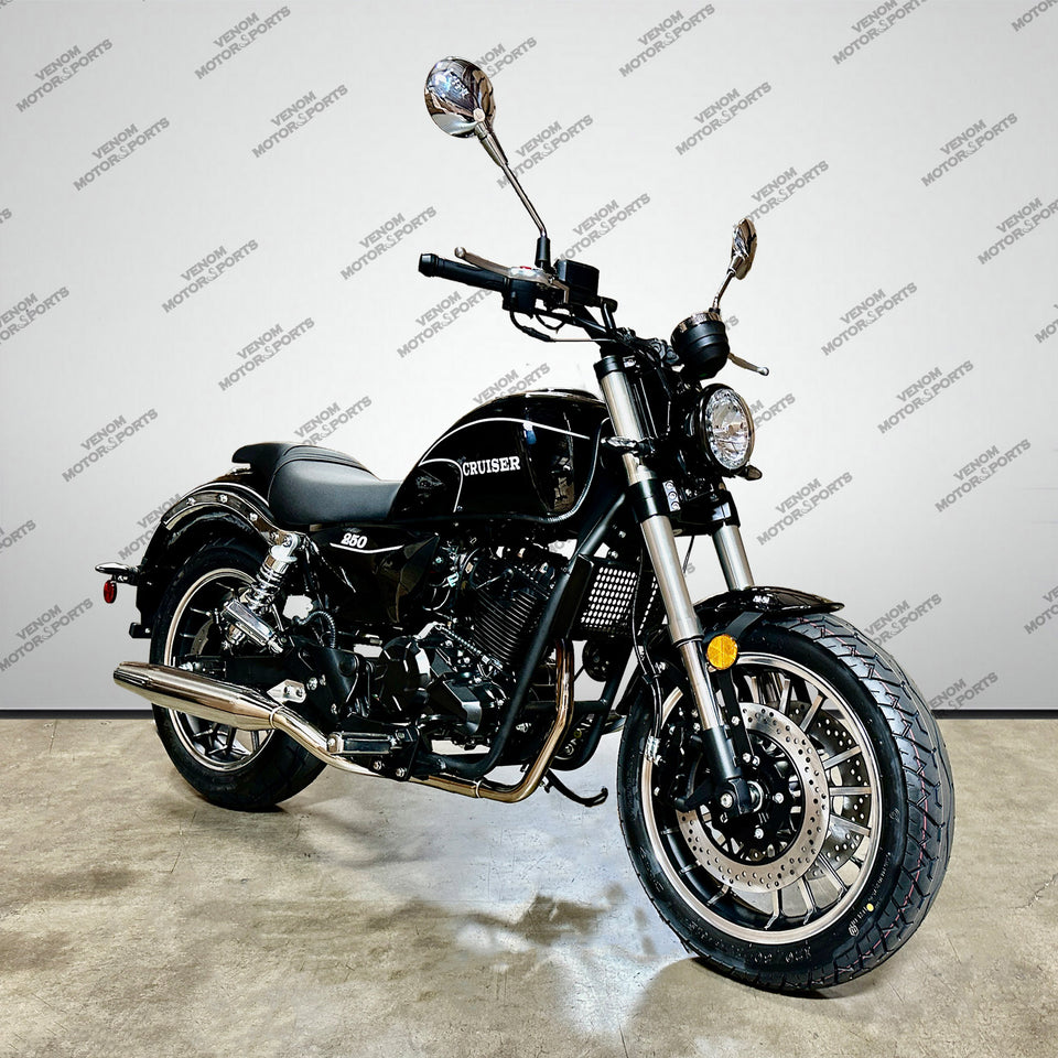 Venom Cruiser | 250cc Chopper | Fuel-Injected | 6-Speed