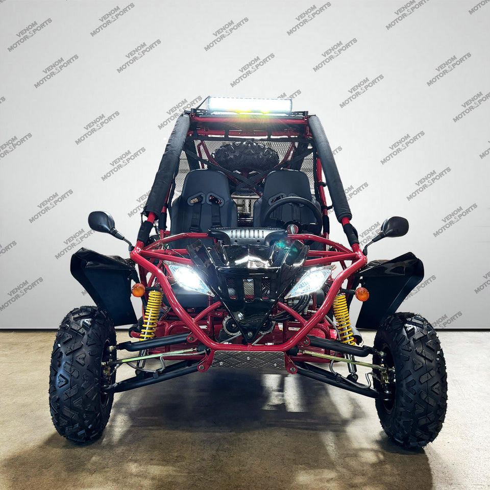 Venom Captain Go Kart | 2-Seater | 200cc | Automatic + Reverse