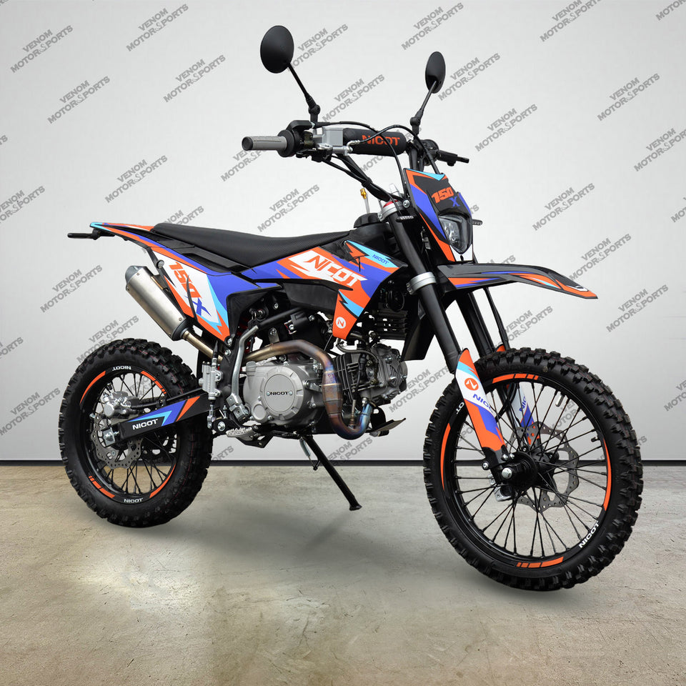 Venom Nicot 150X | 150cc EFI Dirt Bike | 4 Speed