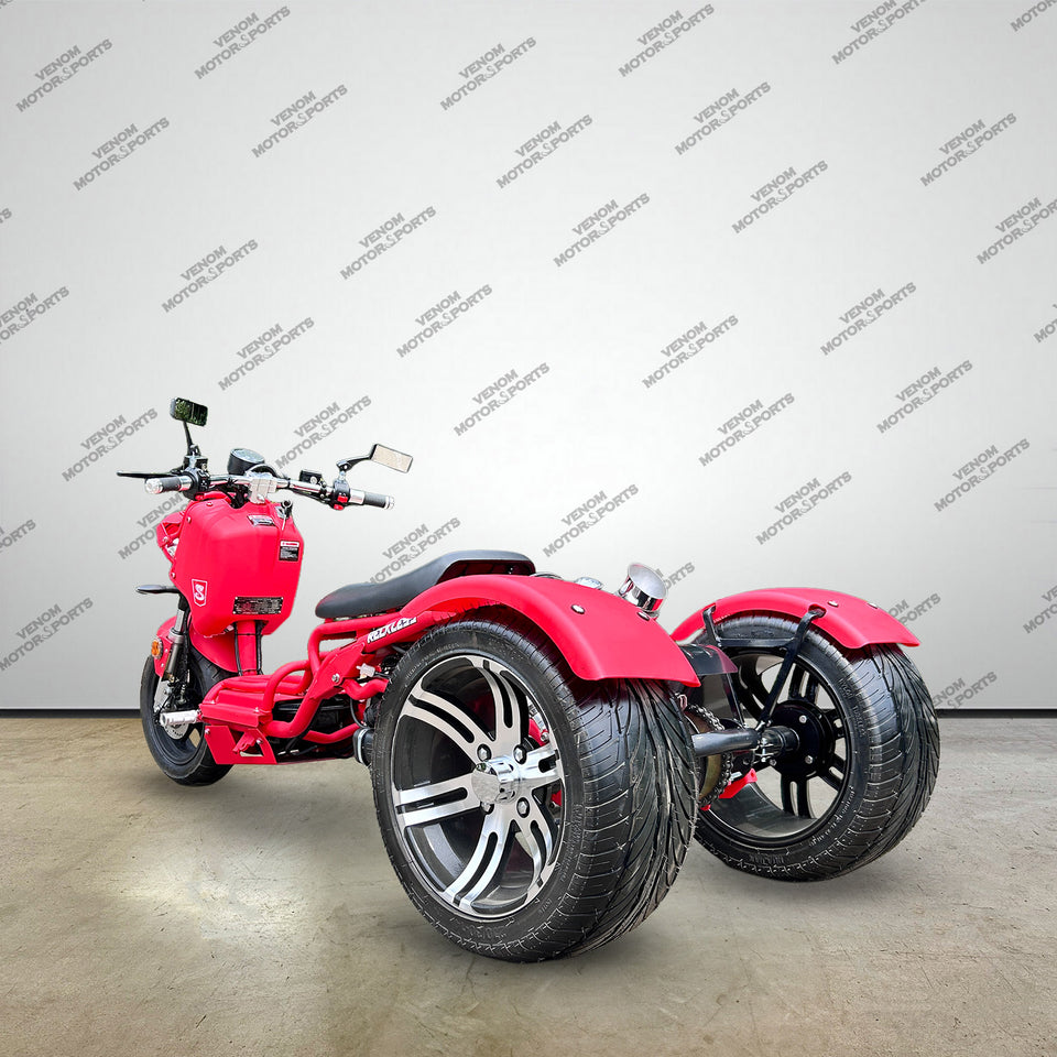 トライク　150cc Venom Reckless Trike 150cc | 3 Wheel Gas Scooter for Adults | Ruckus