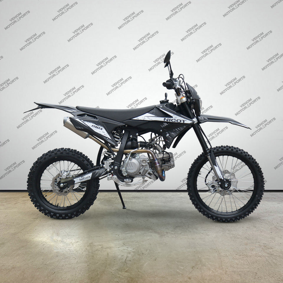 Venom Nicot 190X | 190cc EFI Full-Size Dirt Bike | 4 Speed