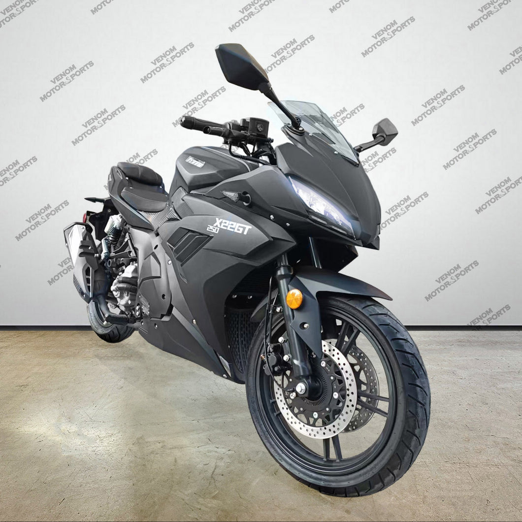 250cc Automatic Motorcycle | Venom x22GT | Ninja | Venom Motorsports